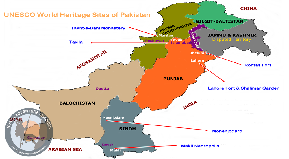 UNESCO World Heritage Sites of Pakistan